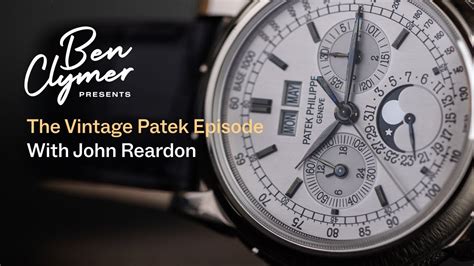 john reardon patek philippe|john reardon watches.